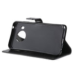 Custodia in pelle sintetica a vibrazione orizzontale con motivo ad albero e gatto con supporto e fessure per carte, portafoglio e cordino, For Nokia X10, For Nokia 5.3