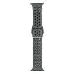 Cinturino di ricambio in silicone con fibbia in metallo per Apple Watch Series, 7 41mm / 6 & SE & 5 & 4 40mm / 3 & 2 & 1 38mm
