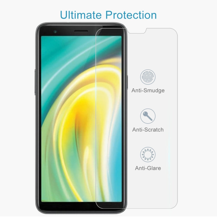 50 pellicole in vetro temperato da 0,26 mm 9H 2,5D, For TP-Link neffos A5 (50 PCS), For Multilaser G Pro 2 (50 PCS), For Doogee S97 Pro (50 PCS), For Oukitel C21 Pro (50 PCS), For Doogee N40 Pro (50 PCS), For Cubot Note 9 (50 PCS)                      ...