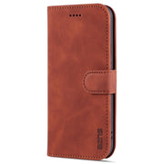 AZNS Skin Feel Calf Texture Custodia in pelle con apertura orizzontale con slot per carte, supporto e portafoglio, For iPhone 12 Pro, For iPhone 12 Pro Max