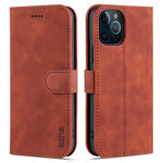 Custodia portafoglio in pelle con slot carte per iPhone 12 Pro