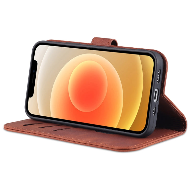 Custodia portafoglio in pelle con slot carte per iPhone 12 Pro
