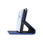 AZNS Skin Feel Calf Texture Custodia in pelle con apertura orizzontale con slot per carte, supporto e portafoglio, For Honor 50, For Honor 50 Pro