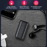 Penna di registrazione con riduzione del rumore HD con clip B800LI, supporto per scheda TF e registrazione con un solo tasto e OTG, 8GB, 16GB, 32GB, 64GB, 128GB