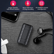 Penna di registrazione con riduzione del rumore HD con clip B800LI, supporto per scheda TF e registrazione con un solo tasto e OTG, 8GB, 16GB, 32GB, 64GB, 128GB
