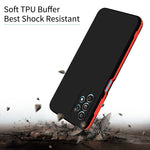 Custodia protettiva antiurto per PC + TPU a doppia copertura a 360 gradi, For Samsung Galaxy A32 5G, For Samsung Galaxy A32 4G, For Samsung Galaxy A72 5G / 4G, For Samsung Galaxy A52 5G / 4G, For Samsung Galaxy A22 5G, For Samsung Galaxy A21s          ...