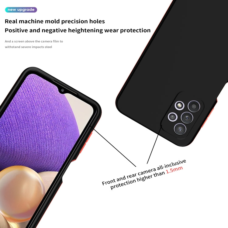 Custodia protettiva antiurto per PC + TPU a doppia copertura a 360 gradi, For Samsung Galaxy A32 5G, For Samsung Galaxy A32 4G, For Samsung Galaxy A72 5G / 4G, For Samsung Galaxy A52 5G / 4G, For Samsung Galaxy A22 5G, For Samsung Galaxy A21s          ...