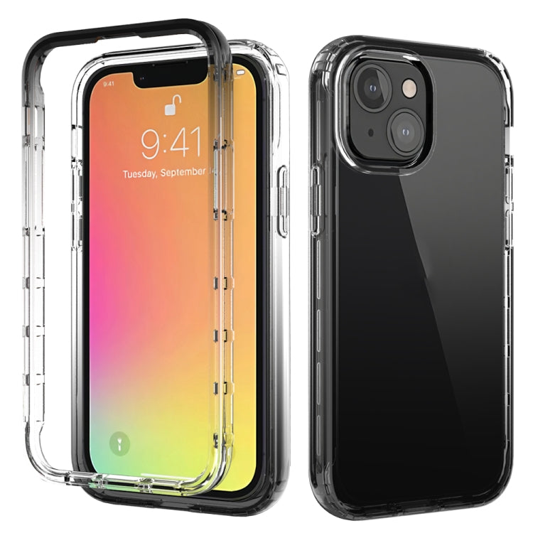 Custodia trasparente bicolore PC TPU per iPhone 13 mini/13/13 Pro
