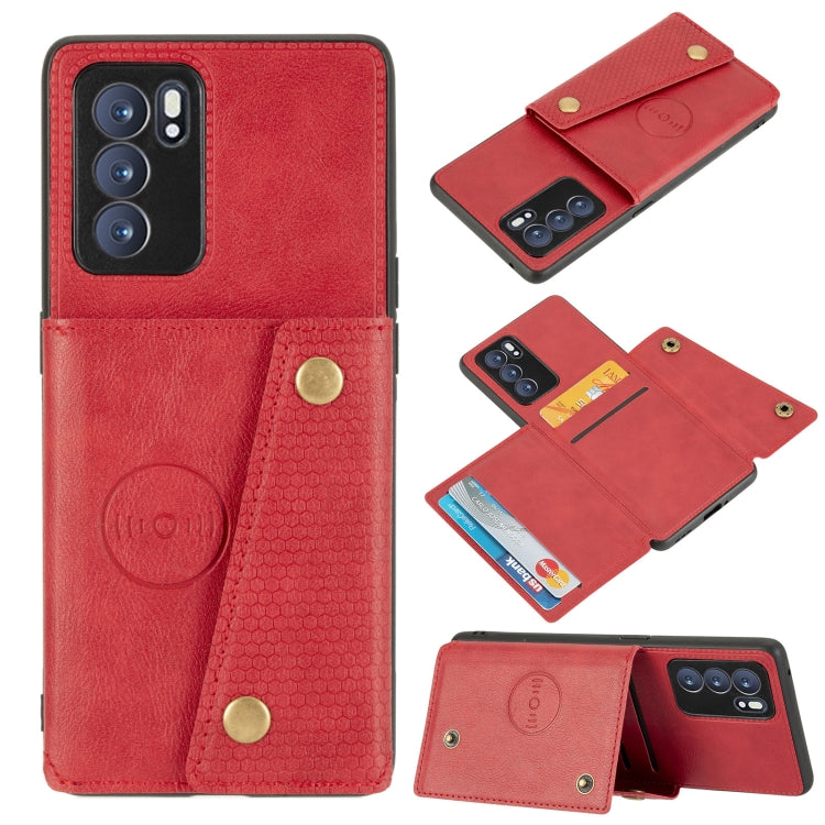 Custodia portafoglio magnetica per OPPO Reno6 Pro 5G