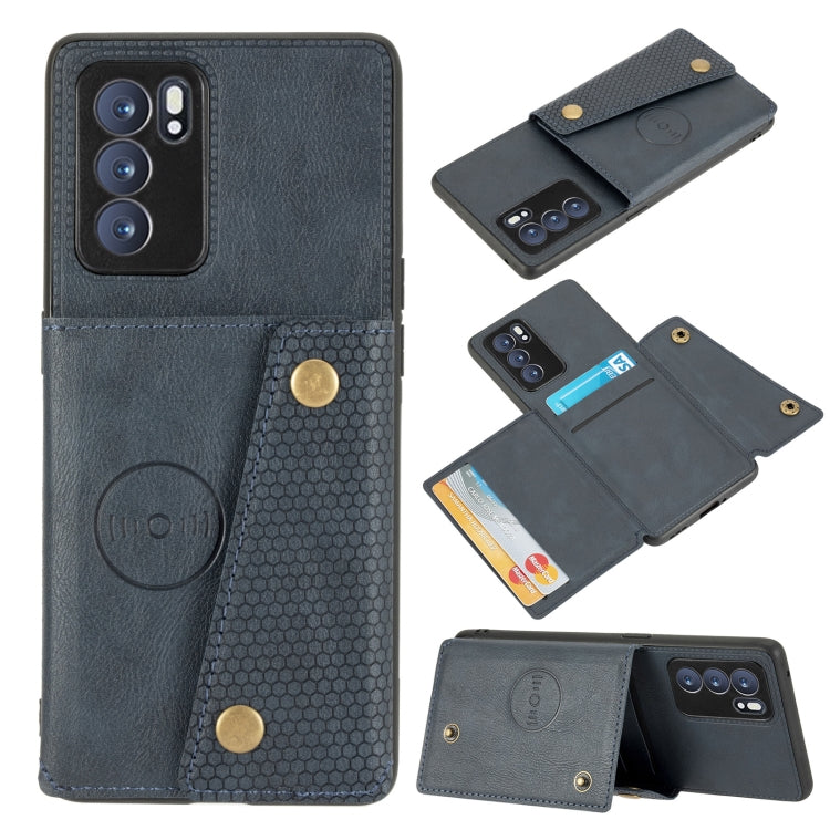 Custodia portafoglio magnetica per OPPO Reno6 Pro 5G
