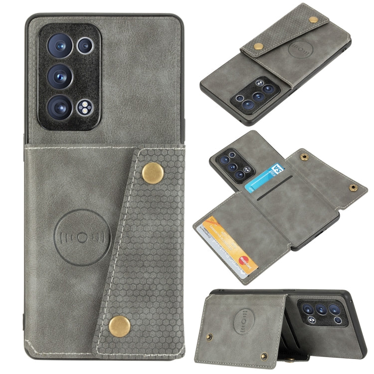 Custodia portafoglio magnetica per OPPO Reno6 Pro 5G