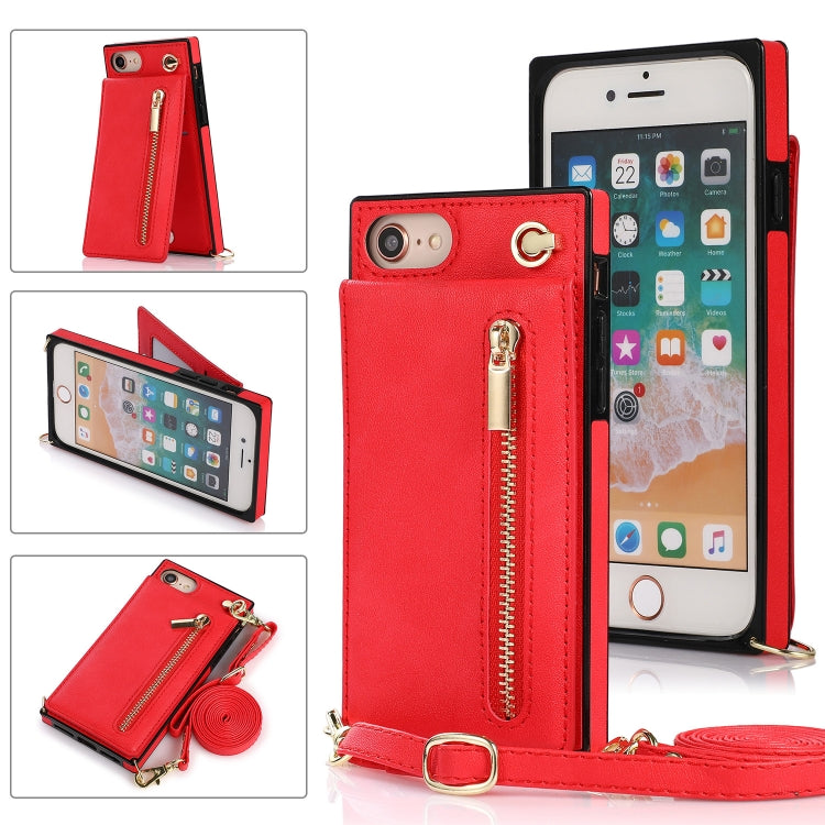 Custodia portafoglio TPU e PU con cerniera per iPhone 12 Pro Max