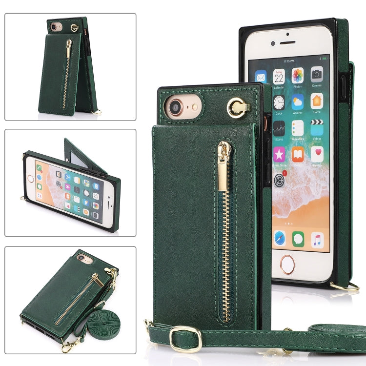 Custodia portafoglio TPU e PU con cerniera per iPhone 12 Pro Max