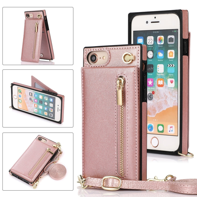 Custodia portafoglio TPU e PU con cerniera per iPhone 12 Pro Max