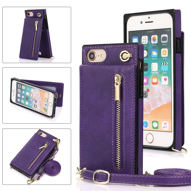 Custodia portafoglio TPU e PU con cerniera per iPhone 12 Pro Max