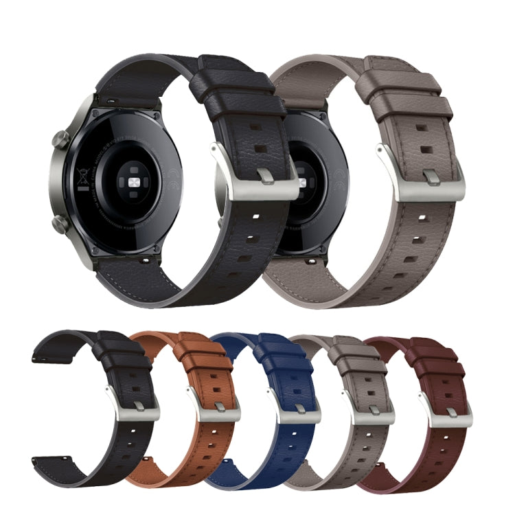 Cinturino di ricambio per cinturino in pelle, For Huawei Watch GT2 Pro