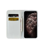Custodia portafoglio in pelle effetto coccodrillo per iPhone 13