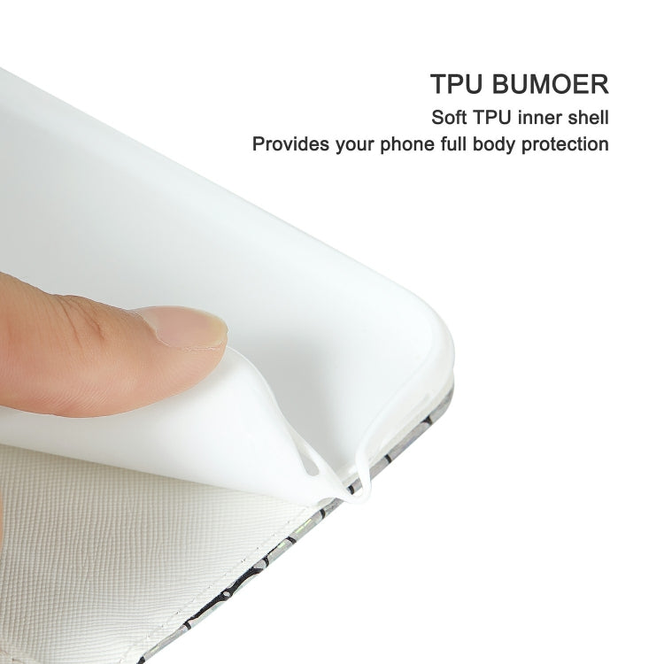 Custodia portafoglio in pelle effetto coccodrillo per iPhone 13