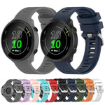 Per cinturino di ricambio in silicone Garmin Forerunner 158/55 Twill