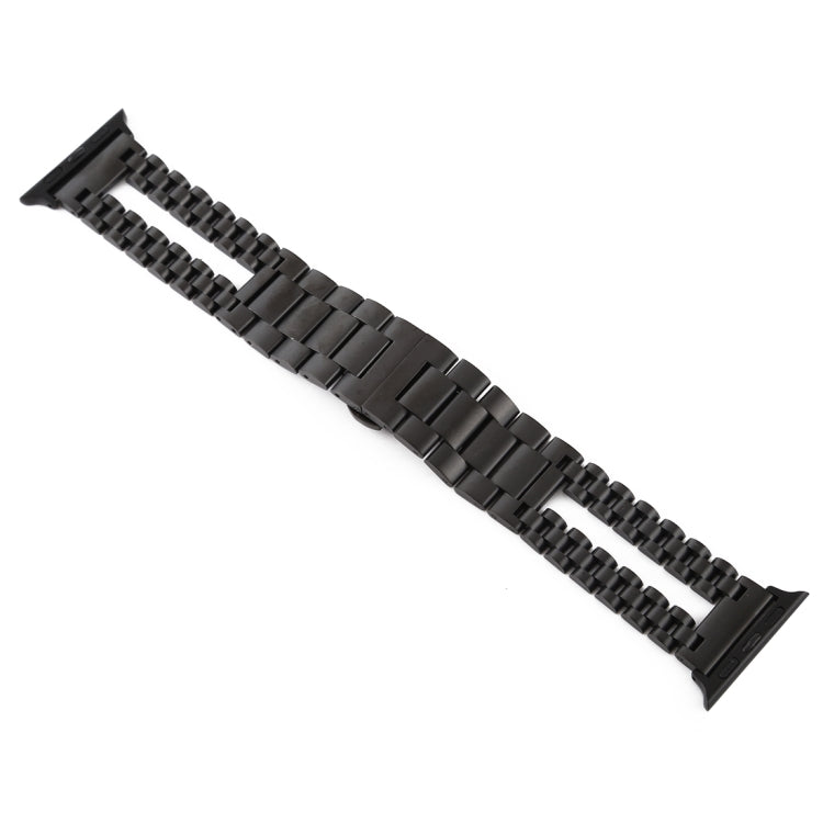 Cinturino in acciaio inossidabile, For Apple Watch Series 7 41mm / 6 & SE & 5 & 4 40mm / 3 & 2 & 1 38mm, For Apple Watch Series 8&7 41mm / SE 2&6&SE&5&4 40mm / 3&2&1 38mm, For Apple Watch Series 7 45mm / 6 & SE & 5 & 4 44mm / 3 & 2 & 1 42mm            ...