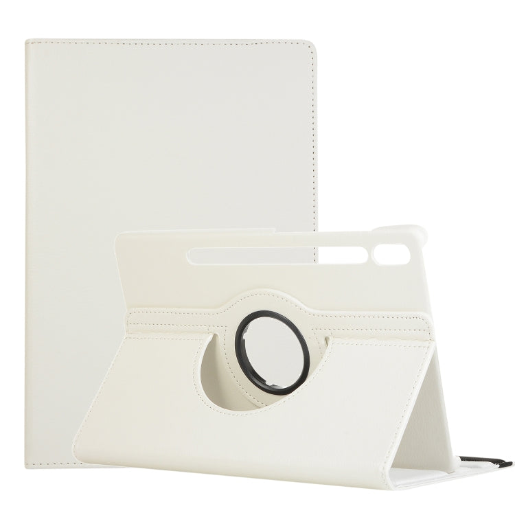 Litchi Texture Flip orizzontale Custodia in pelle con rotazione a 360 gradi con supporto, For Samsung Galaxy Tab S7 FE T730