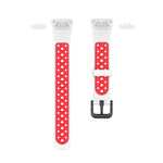 Per Huawei Band 6 / Honor Band 6 Cinturino di ricambio universale in silicone traspirante bicolore