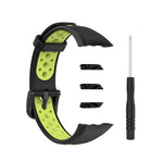 Per Huawei Band 6 / Honor Band 6 Cinturino di ricambio universale in silicone traspirante bicolore