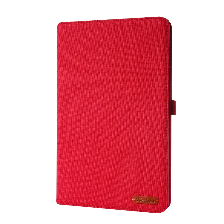 Custodia in pelle TPU a vibrazione orizzontale con struttura in tessuto con supporto, For Lenovo Tab K10, For Huawei MatePad 11 2021