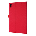 Custodia in pelle TPU a vibrazione orizzontale con struttura in tessuto con supporto, For Lenovo Tab K10, For Huawei MatePad 11 2021