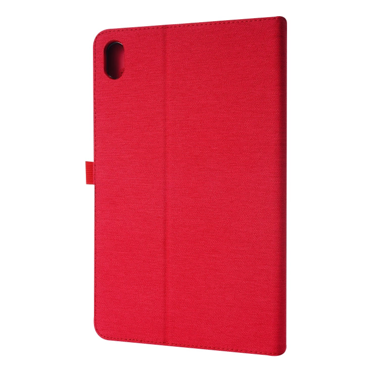 Custodia in pelle TPU a vibrazione orizzontale con struttura in tessuto con supporto, For Lenovo Tab K10, For Huawei MatePad 11 2021
