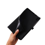 Custodia in pelle TPU a vibrazione orizzontale con struttura in tessuto con supporto, For Lenovo Tab K10, For Huawei MatePad 11 2021