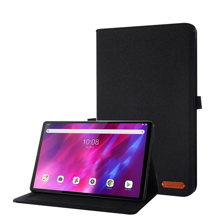 Custodia in pelle TPU a vibrazione orizzontale con struttura in tessuto con supporto, For Lenovo Tab K10, For Huawei MatePad 11 2021