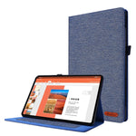 Custodia in pelle TPU a vibrazione orizzontale con struttura in tessuto con supporto, For Lenovo Tab K10, For Huawei MatePad 11 2021