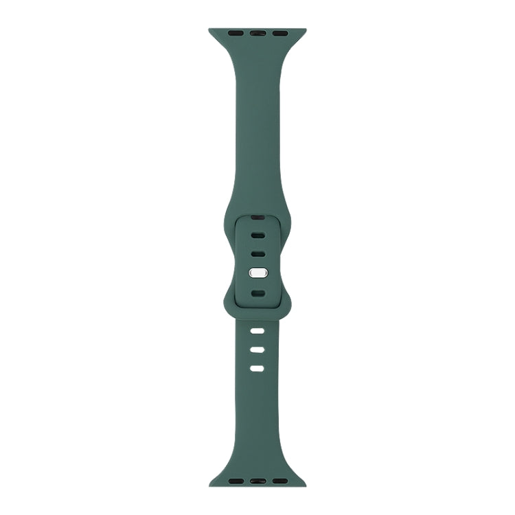 Cinturino di ricambio in silicone con 8 fibbie dimagranti, For Apple Watch Series 7  41mm / & 6 & SE & 5 & 4 40mm, For Apple Watch Series  7  45mm / & 6 & SE & 5 & 4 44mm