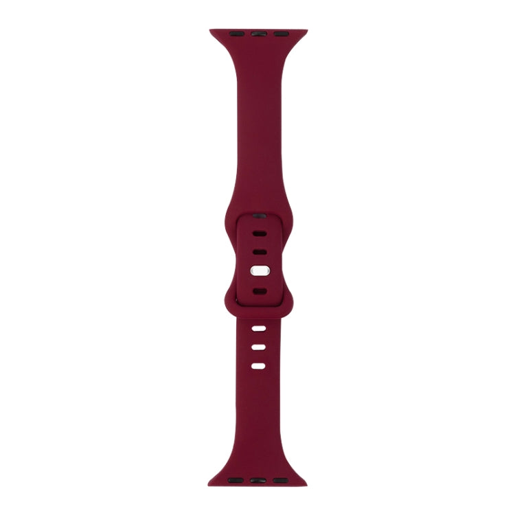 Cinturino di ricambio in silicone con 8 fibbie dimagranti, For Apple Watch Series 7  41mm / & 6 & SE & 5 & 4 40mm, For Apple Watch Series  7  45mm / & 6 & SE & 5 & 4 44mm