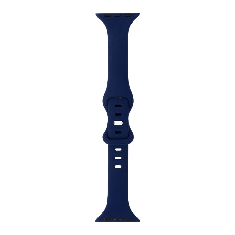 Cinturino di ricambio in silicone con 8 fibbie dimagranti, For Apple Watch Series 7  41mm / & 6 & SE & 5 & 4 40mm, For Apple Watch Series  7  45mm / & 6 & SE & 5 & 4 44mm