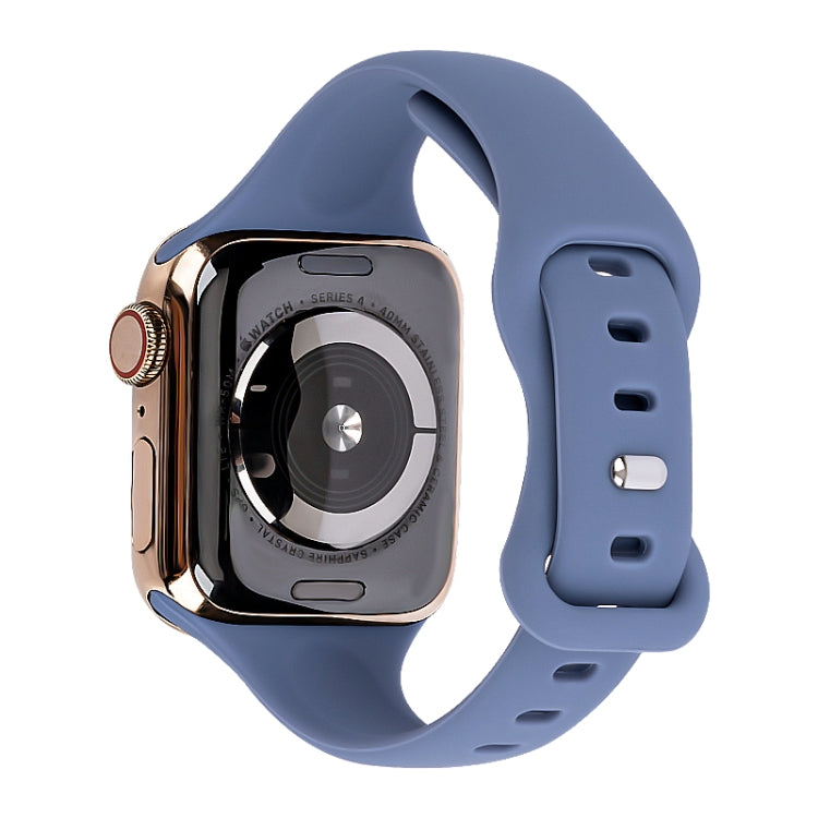 Cinturino di ricambio in silicone con 8 fibbie dimagranti, For Apple Watch Series 7  41mm / & 6 & SE & 5 & 4 40mm, For Apple Watch Series  7  45mm / & 6 & SE & 5 & 4 44mm
