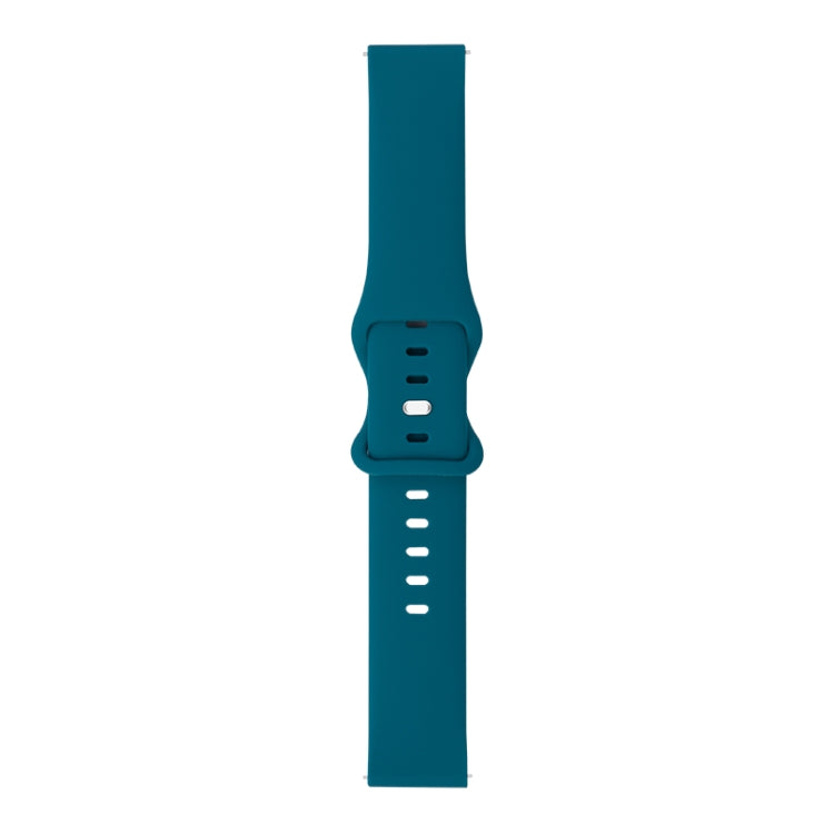 Cinturino di ricambio in silicone con 8 fibbie, For Huawei Watch GT 2 Pro 46mm, For Honor Magic Watch 2 42mm