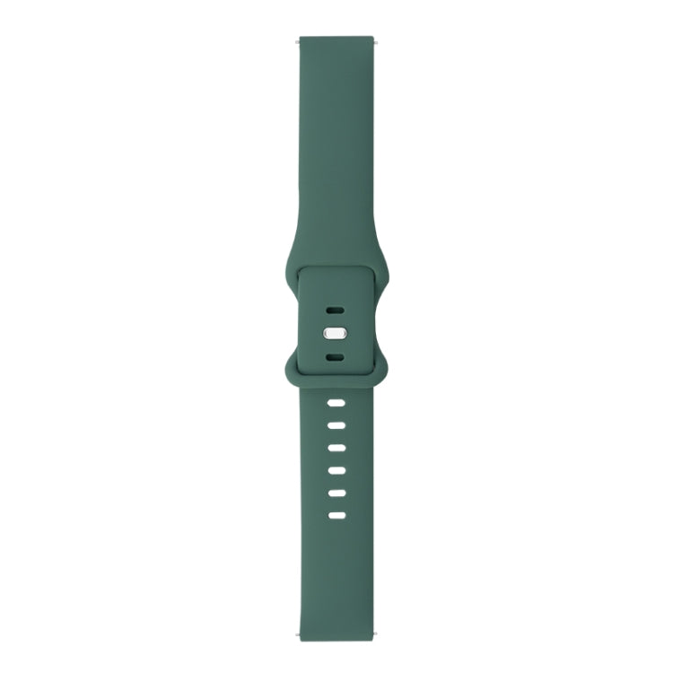 Cinturino di ricambio in silicone con 8 fibbie, For Huawei Watch GT 2 Pro 46mm, For Honor Magic Watch 2 42mm
