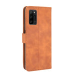Tinta unita Skin Feel Fibbia magnetica Flip orizzontale Custodia in pelle PU con struttura in vitello con supporto e slot per schede e portafoglio, For Blackview A100, For Ulefone Armor 11T 5G