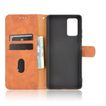 Tinta unita Skin Feel Fibbia magnetica Flip orizzontale Custodia in pelle PU con struttura in vitello con supporto e slot per schede e portafoglio, For Blackview A100, For Ulefone Armor 11T 5G
