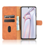 Tinta unita Skin Feel Fibbia magnetica Flip orizzontale Custodia in pelle PU con struttura in vitello con supporto e slot per schede e portafoglio, For Blackview A100, For Ulefone Armor 11T 5G