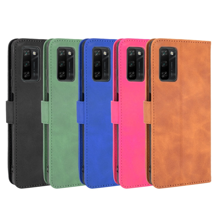 Tinta unita Skin Feel Fibbia magnetica Flip orizzontale Custodia in pelle PU con struttura in vitello con supporto e slot per schede e portafoglio, For Blackview A100, For Ulefone Armor 11T 5G