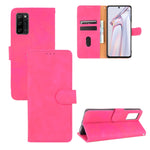 Tinta unita Skin Feel Fibbia magnetica Flip orizzontale Custodia in pelle PU con struttura in vitello con supporto e slot per schede e portafoglio, For Blackview A100, For Ulefone Armor 11T 5G