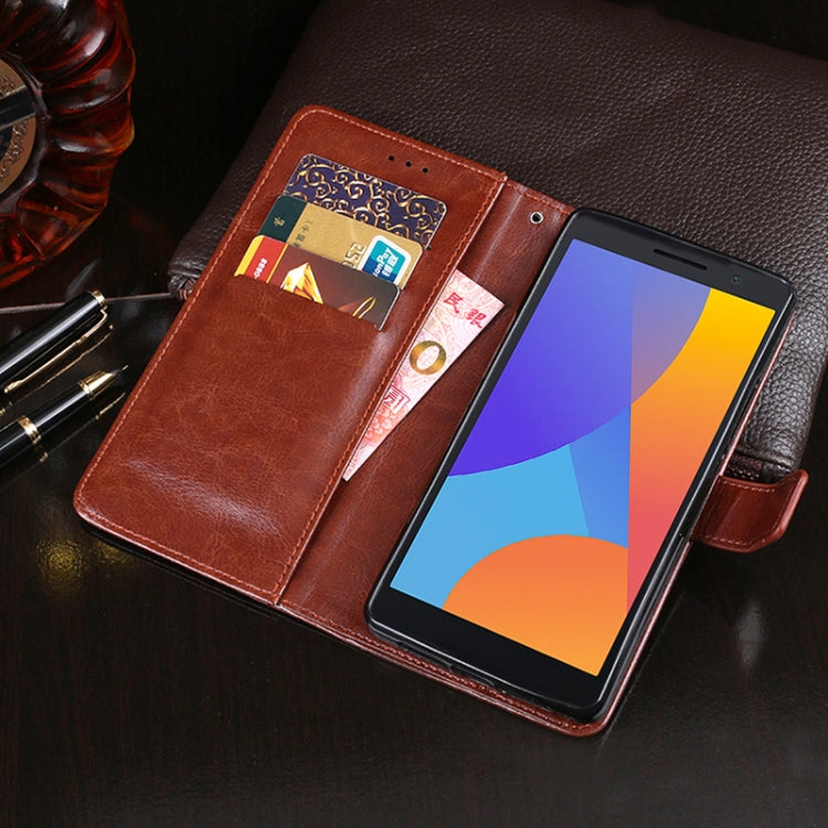 Custodia portafoglio in pelle PU con slot carte per Alcatel 1 202