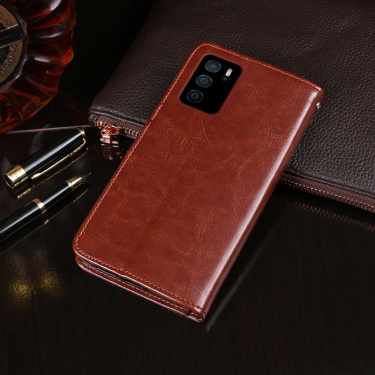 Custodia portafoglio in pelle PU per OPPO A16