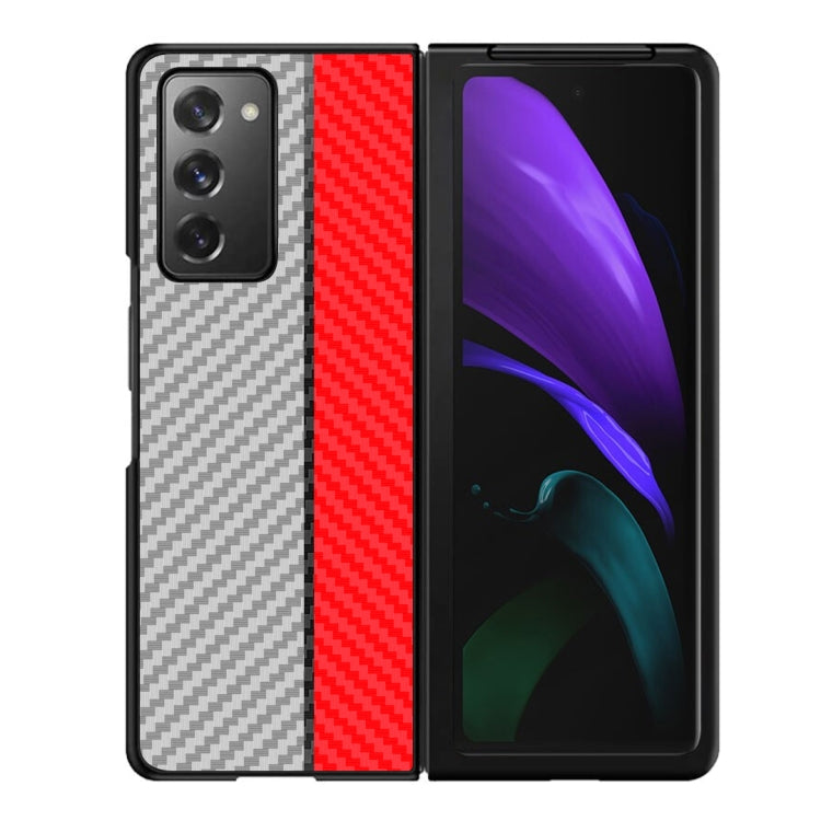 Custodia protettiva abbinata al colore della struttura in fibra di carbonio, For Samsung Galaxy Z Fold2 5G
