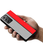 Custodia protettiva abbinata al colore della struttura in fibra di carbonio, For Samsung Galaxy Z Fold2 5G