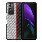 Custodia protettiva abbinata al colore della struttura in fibra di carbonio, For Samsung Galaxy Z Fold2 5G
