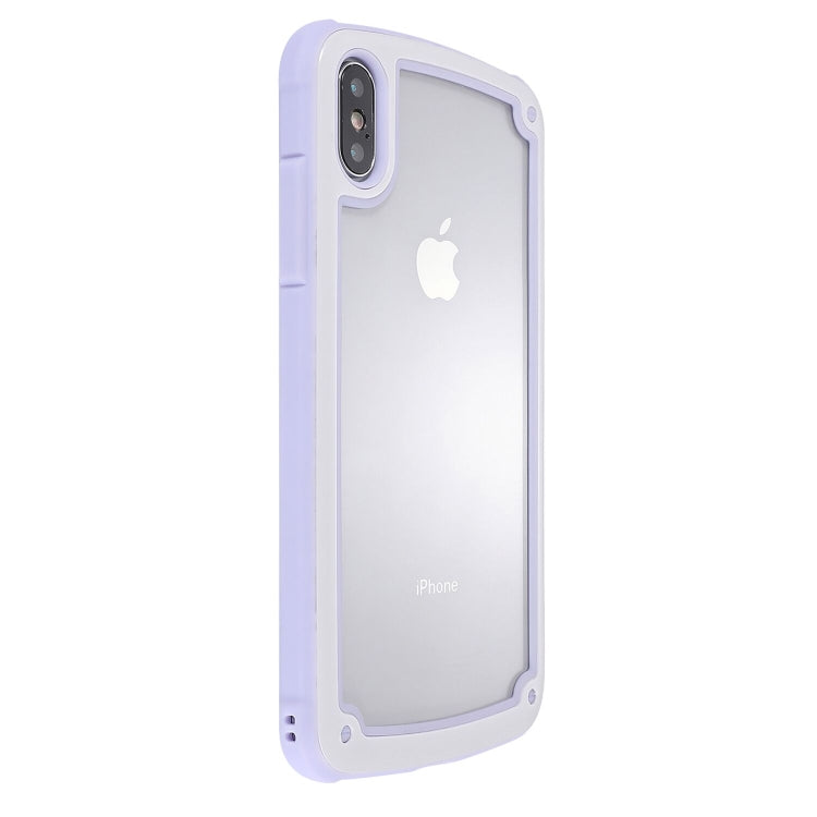 Custodia antiurto trasparente TPU per iPhone X, XS, XR, XS Max